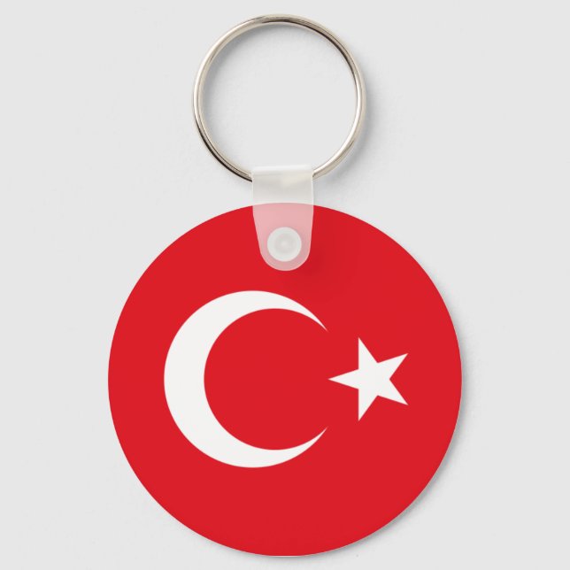 Llavero turkey flag (Anverso)