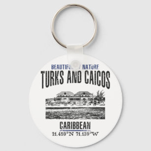 Llavero Turks and Caicos Islands