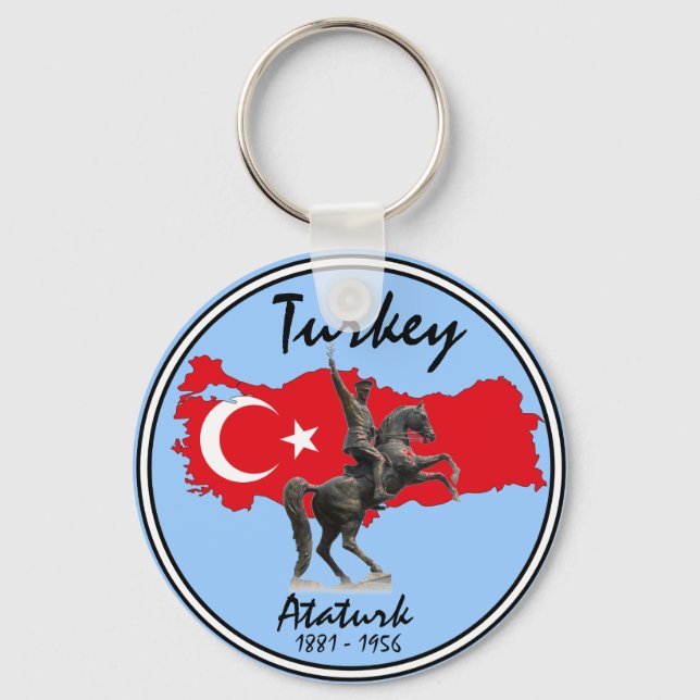 Llavero Turquía-Ataturk (Anverso)
