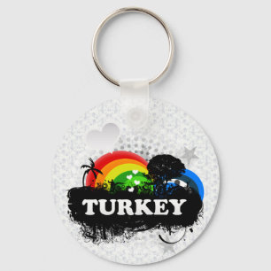 Llavero Turquía con sabor a fruta linda