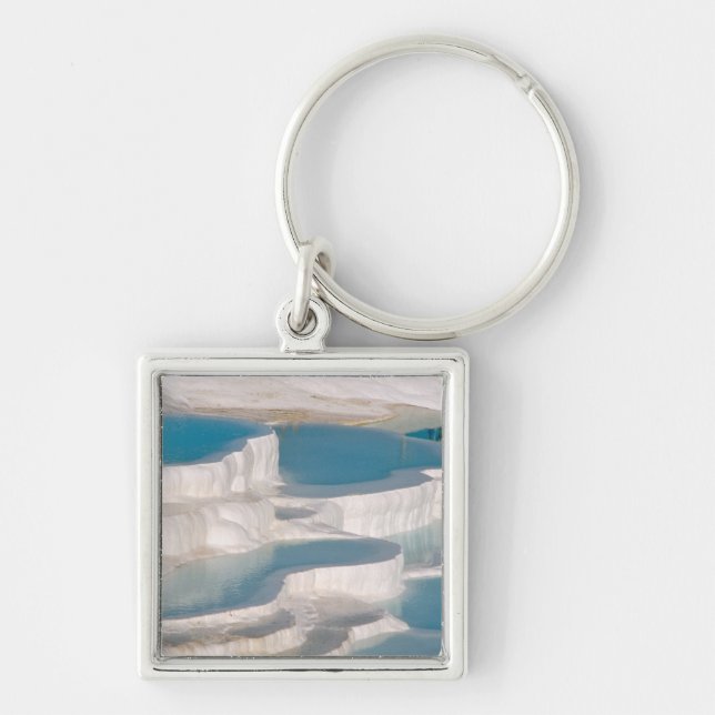 Llavero Turquía, Pamukkale Castillo de Algodón). (Frente)