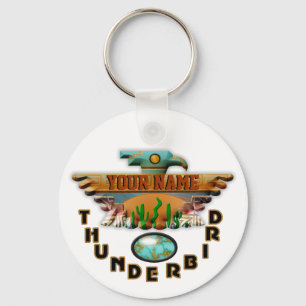 Llavero Turquoise Thunderbird