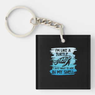 Llavero Turtle Lover   Soy Como Una Tortuga