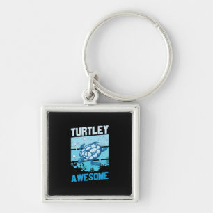 Llavero Turtle Lover Turtley Awesome