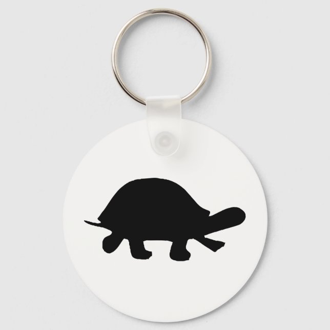 Llavero Turtle Silhouette (Anverso)
