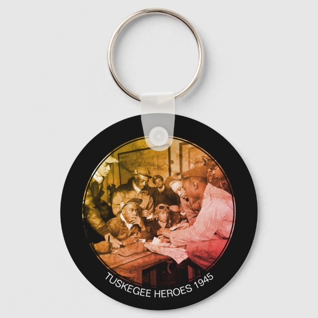 Llavero TUSKEGEE AIRMEN personalizados 1945 (Anverso)