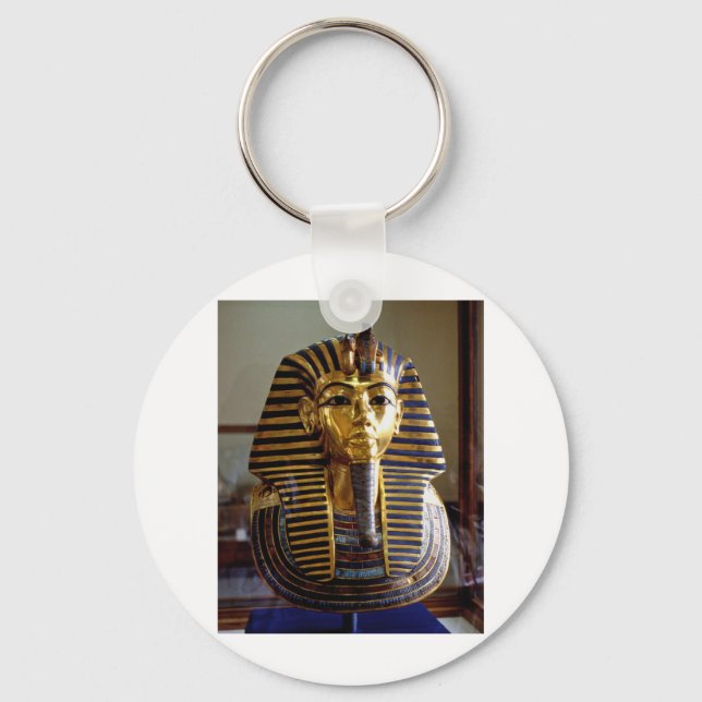 Llavero Tutankhamun - Máscara enterrada (Anverso)