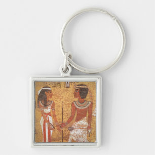 Llavero Tutankhamun y su esposa, Ankhesenamun