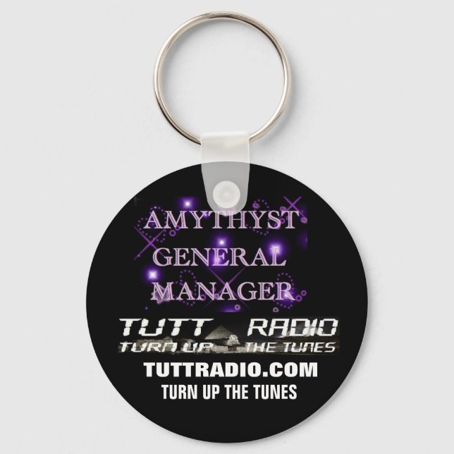Llavero Tutt Radio Amythyst Keychain (Anverso)