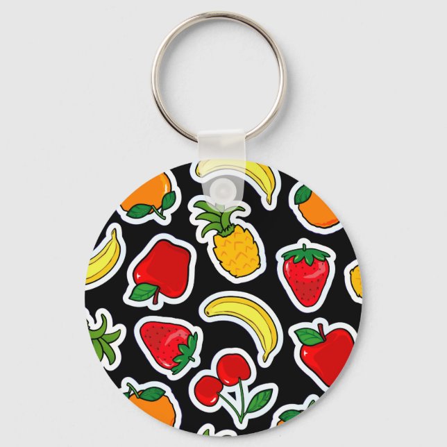 Llavero Tutti frutti, cadena de claves (Anverso)