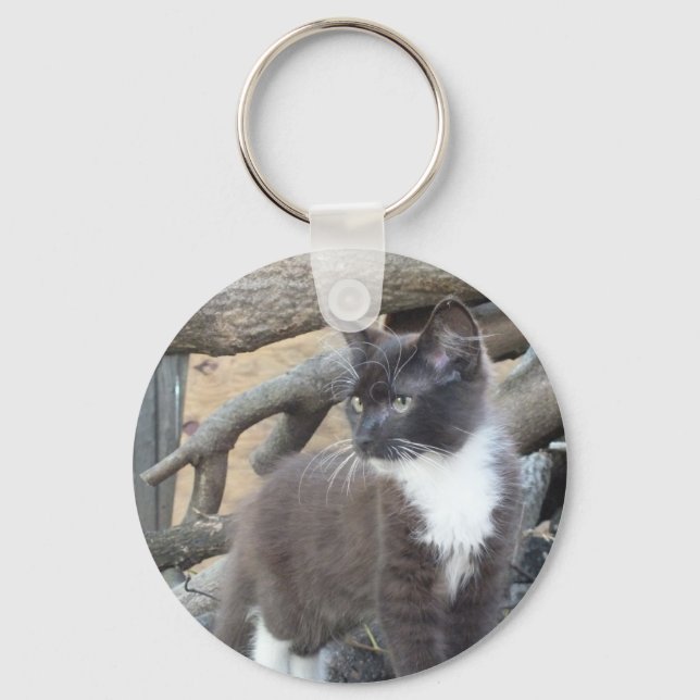 Llavero Tuxedo Kitten (Anverso)