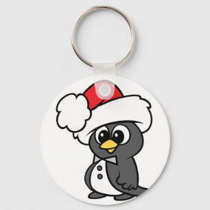 Llavero Tuxedo Pingüino Navidades