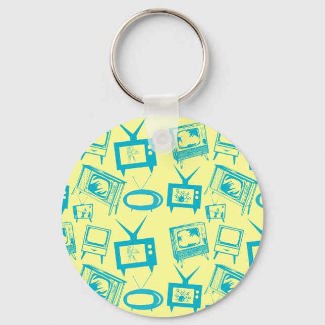 Llavero TV retro (Anverso)
