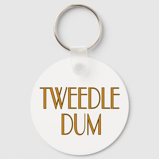 Llavero Tweedle Dum (Anverso)