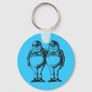 Llavero Tweedledum y Tweedledee