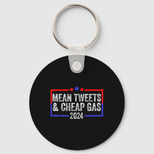 Llavero Tweets Medios Y Gasolina Barata Funny 2024 Pro Tru