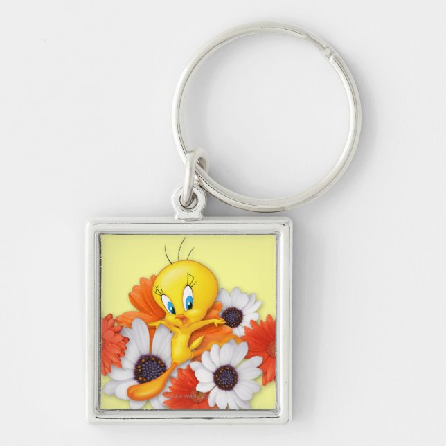 Llavero TWEETY™ Con Daisies (Frente)