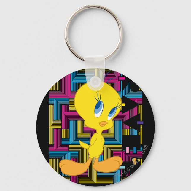 Llavero Tweety Electronic Color (Anverso)