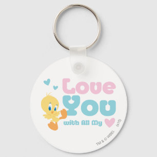 Llavero Tweety "Love You With All My Heart"