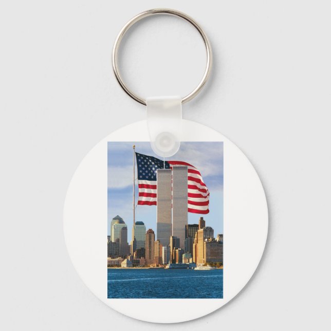 Llavero Twin Tower America (Anverso)