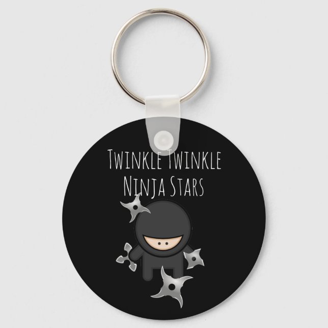 Llavero Twinkle Twinkle Ninja Stars (Anverso)