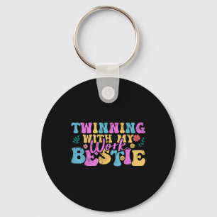 Llavero Twinning Con Mi Bestie De Trabajo - Semana Espírit