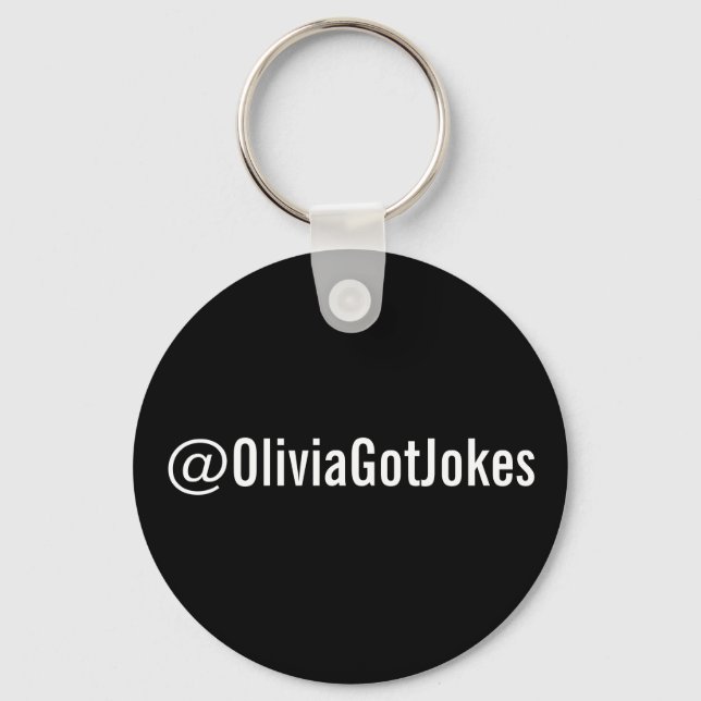 Llavero Twitter ID Keychain (Anverso)