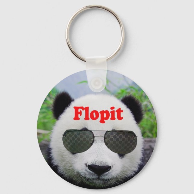Llavero Twitter Panda Keychain (Anverso)