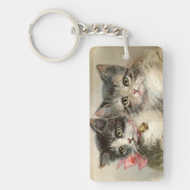 Llavero Two lovely Victorian kittens.