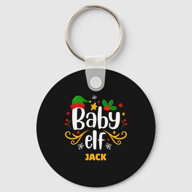 Llavero Tygraphy Baby Elf Fun Family Matching Baby  (Anverso)