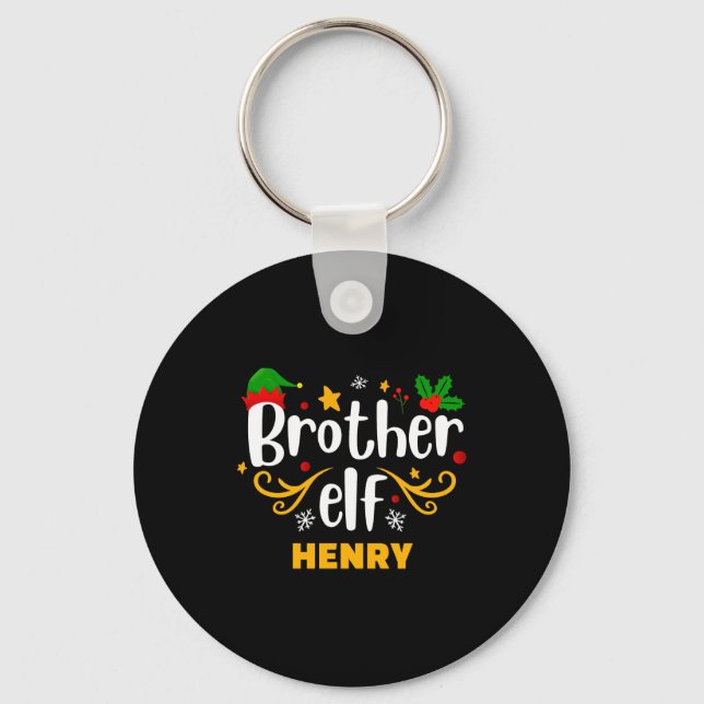 Llavero Tygraphy Brother Elf Fun Family Matching  (Anverso)
