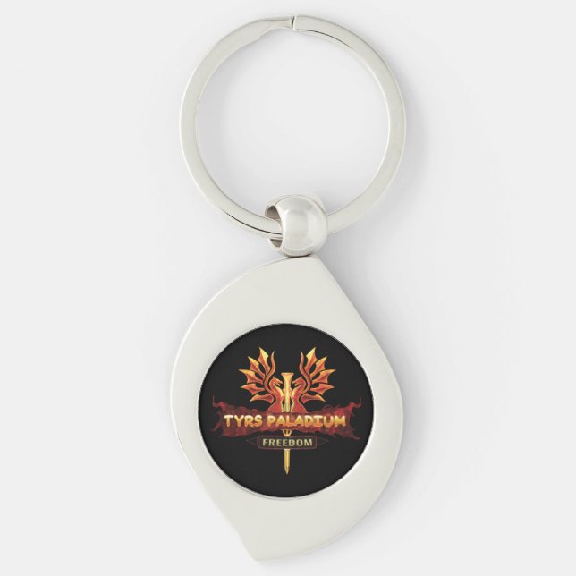 Llavero Tyrs Paladium Metal Keychain (Anverso)