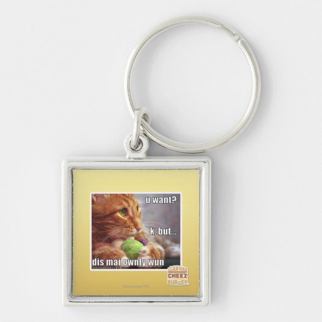 Llavero ¿U quiere? (Frente)