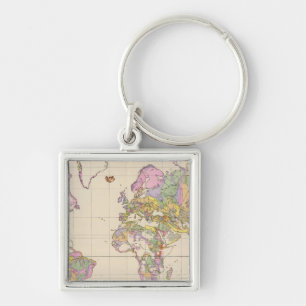 Llavero Ubersicht der Erde - Visión General del Mapa de l