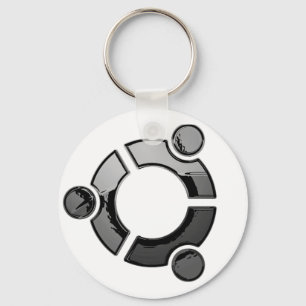 Llavero Ubuntu (cromado)