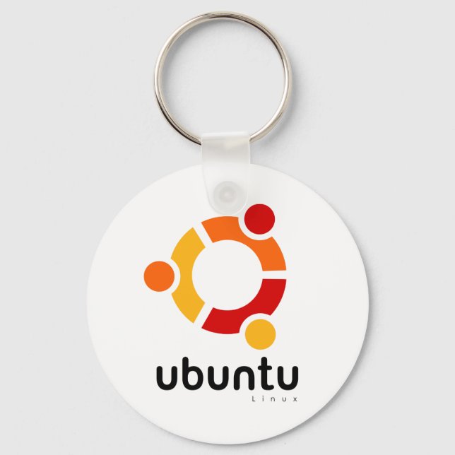 Llavero Ubuntu Linux Open Source (Anverso)