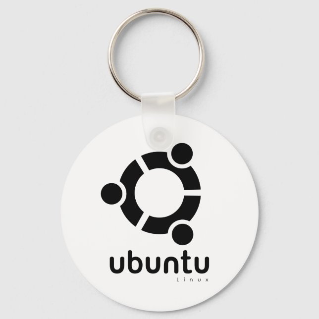 Llavero Ubuntu Linux Open Source (Anverso)
