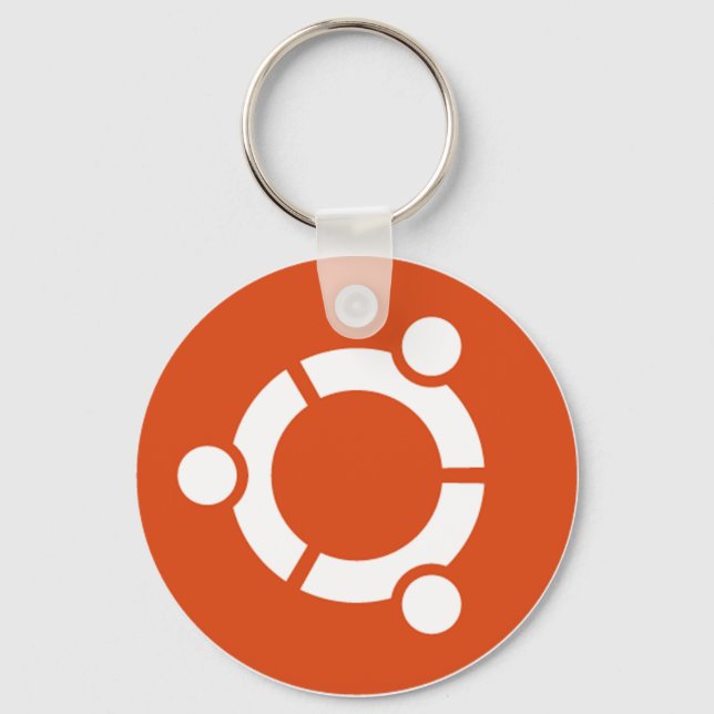 Llavero Ubuntu Linux Tshirt Kode ub05 (Anverso)