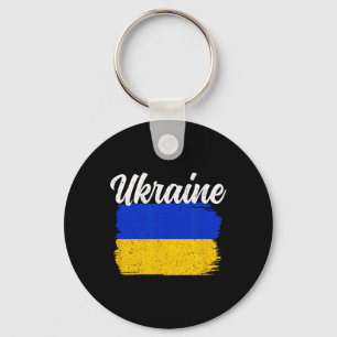 Llavero Ucrania Apoya Bandera de Ucrania Libertad Solidari