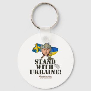 Llavero Ucrania Suecia Zelensky Apoya a Ucrania 