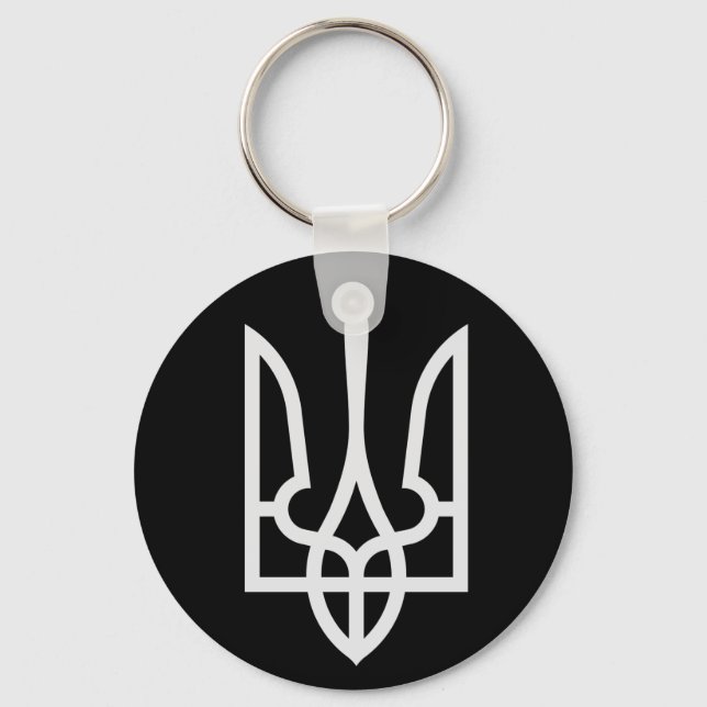 Llavero Ucrania Tryzub (Anverso)