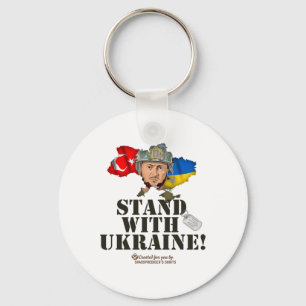 Llavero Ucrania Turquía Volodymyr Zelensky Apoya a Ucrania