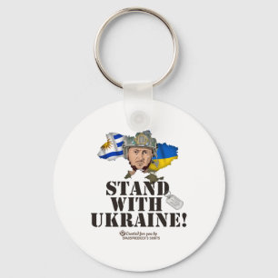 Llavero Ucrania Uruguay Banderas Zelenskyy Apoya a Ucrania