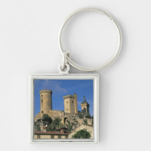 Llavero UE, Francia, Foix, Ariege, Pirineos. Chateau
