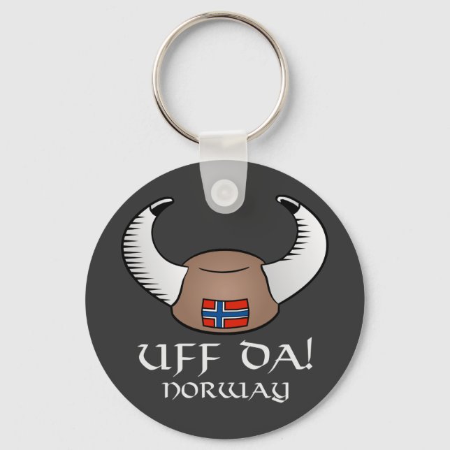 Llavero ¡Uff Da! Noruega (Anverso)