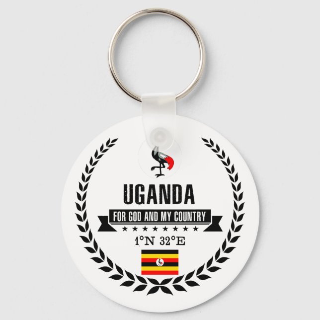 Llavero Uganda (Anverso)