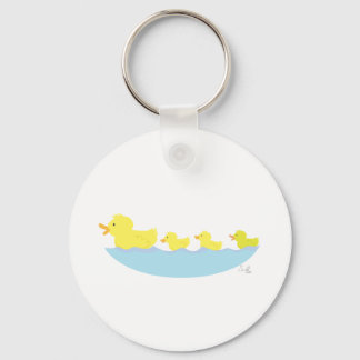 Llavero ugly duckling in a pond