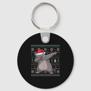 Llavero Ugly Wombat Lovers Xmas Sweater Santa Navidades