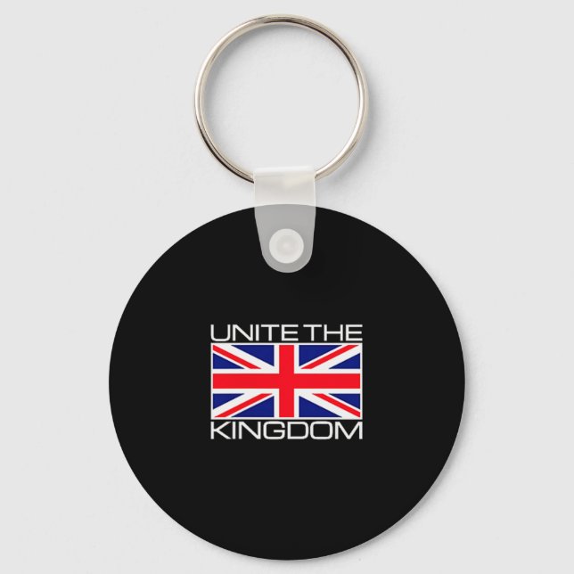 Llavero Uk British Union Jack Flag Unite The Kingdom  (Anverso)