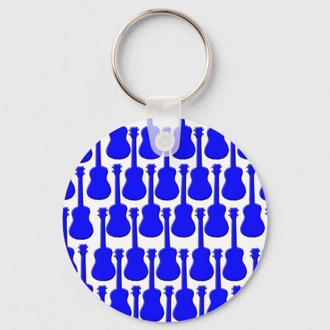 Llavero Ukeleles Azules (Anverso)
